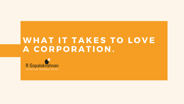 What it takes to love a corporation.